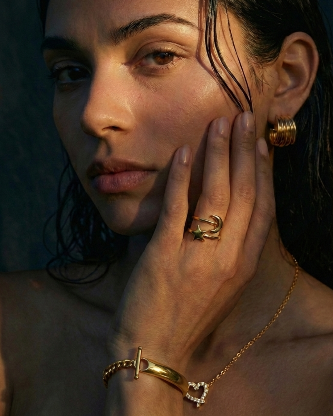 316L T-Bar Curve Chain Bracelet — ディテール | ネックレス | サージカルステンレス316L | Misy Jewelry