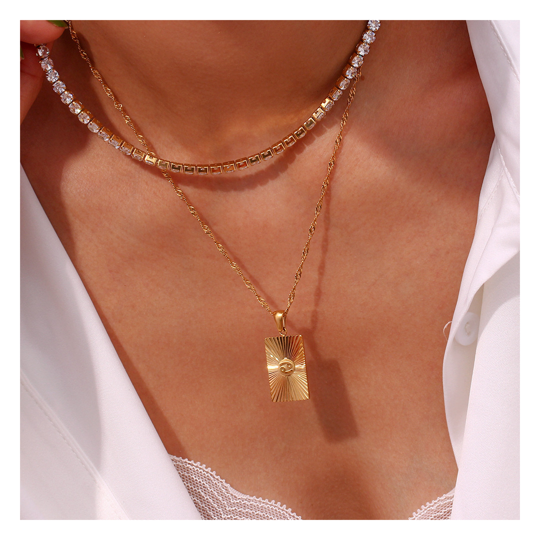 316L Zirconia Necklace 4 size — ディテール | ネックレス | サージカルステンレス316L | Misy Jewelry