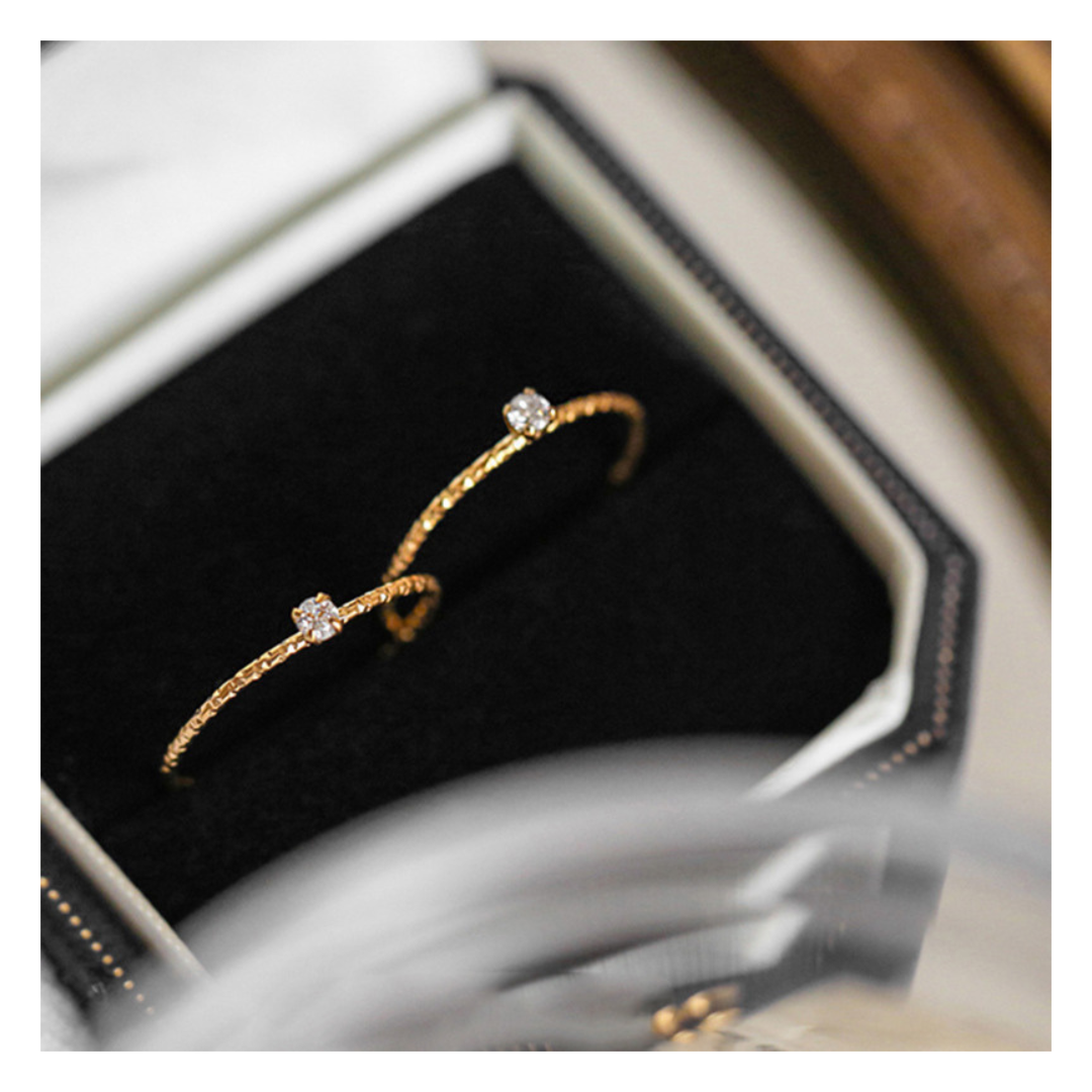316L Only Zirconia Ring — ディテール | リング | サージカルステンレス316L | Misy Jewelry