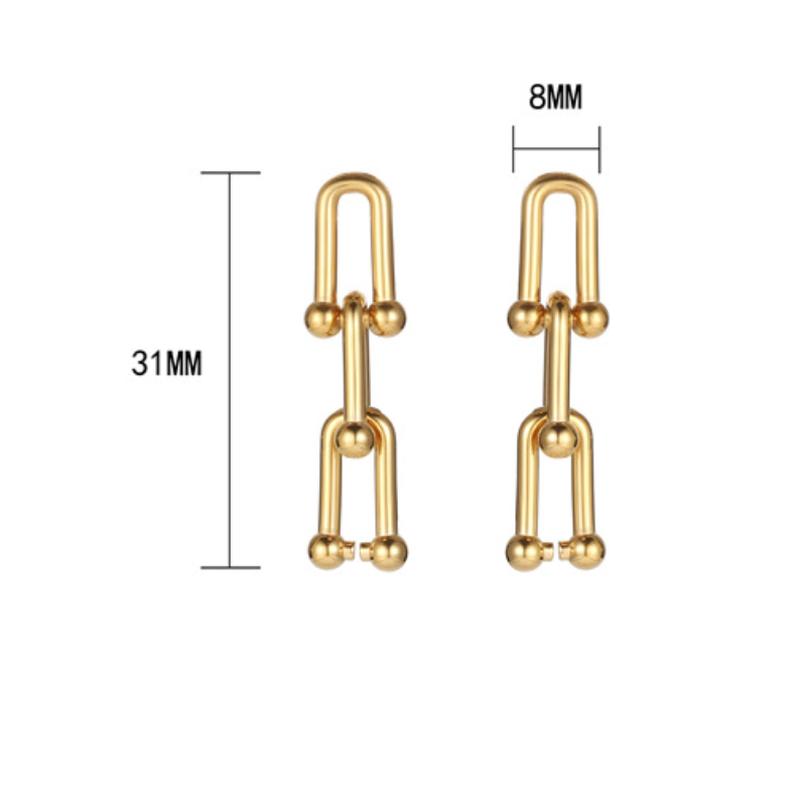 316L U Pirce — 着用イメージ | アクセサリー | サージカルステンレス316L | Misy Jewelry