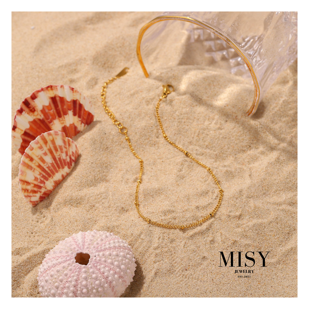 316L Dot Anklet 詳細画像1|Misy Jewelry