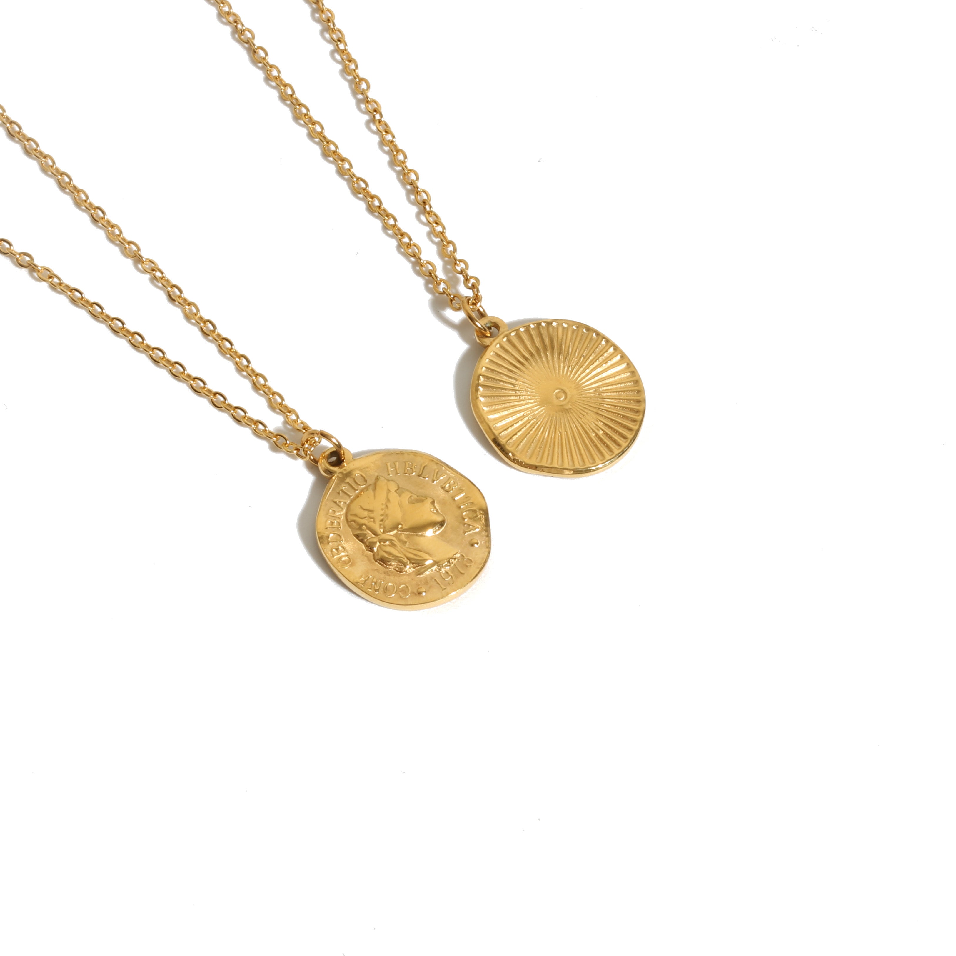 Couple Coin Necklace - ネックレス|Misy Jewelry