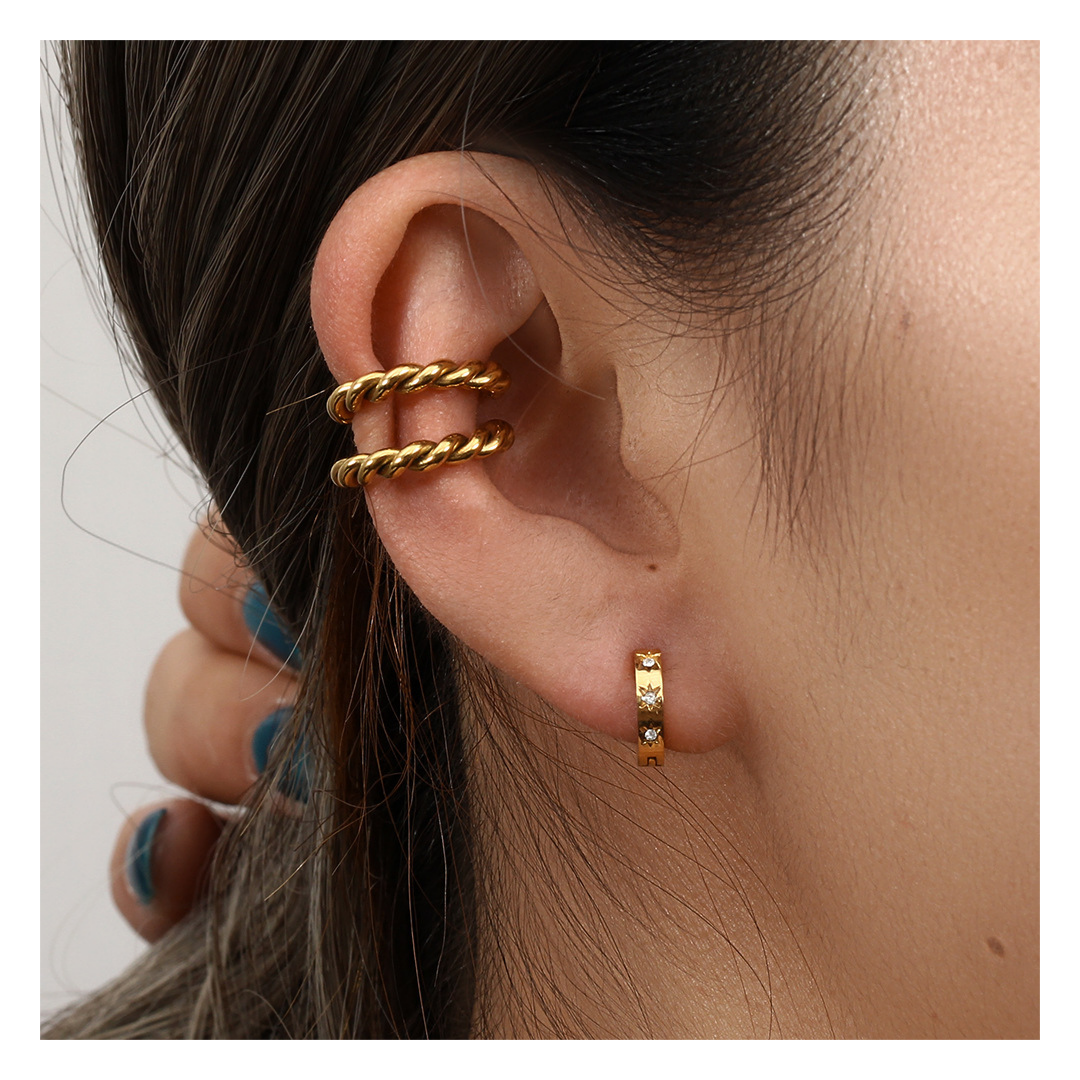 316L Twisted Ear Cuff(2set) — ディテール | リング | サージカルステンレス316L | Misy Jewelry
