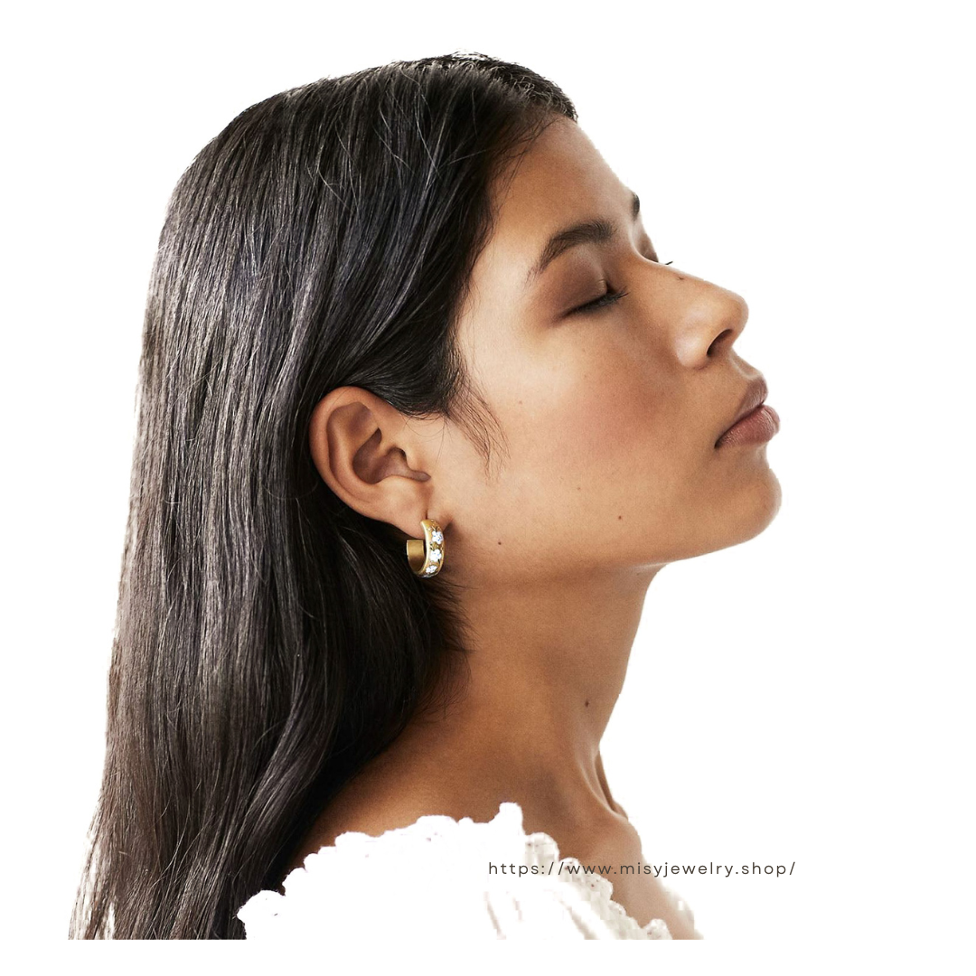 316L Flower Pierce - ピアス・イヤリング|Misy Jewelry