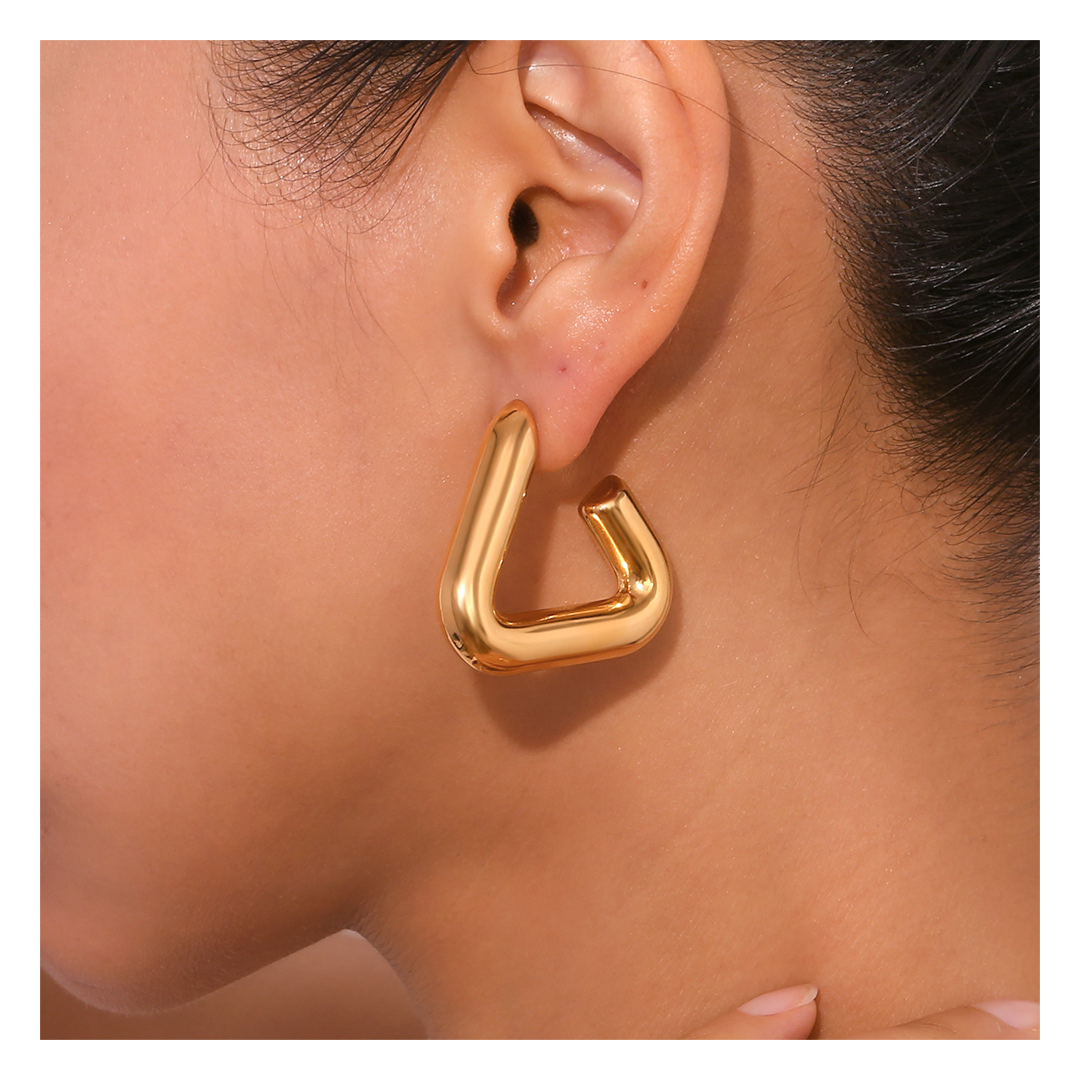 316L Triangle Pierce | リング | サージカルステンレス316L | Misy Jewelry