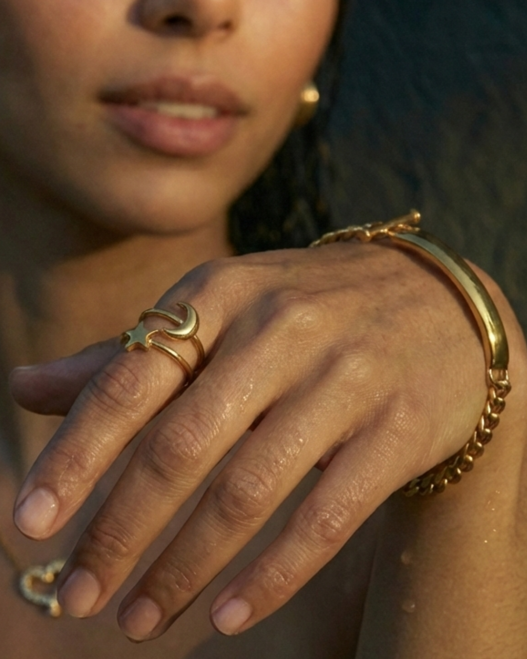 316L T-Bar Curve Chain Bracelet — ディテール | ネックレス | サージカルステンレス316L | Misy Jewelry