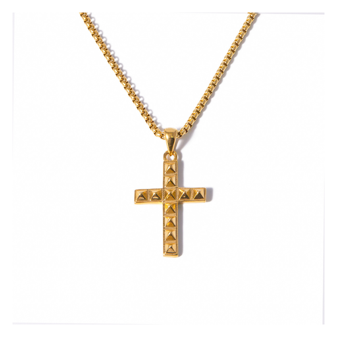 316L Figaro Cross Necklace 詳細画像4|Misy Jewelry