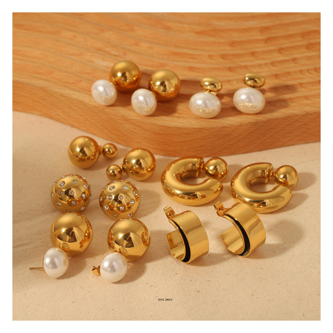 316L G-Perl Pierce 2 — 着用イメージ | リング | サージカルステンレス316L | Misy Jewelry