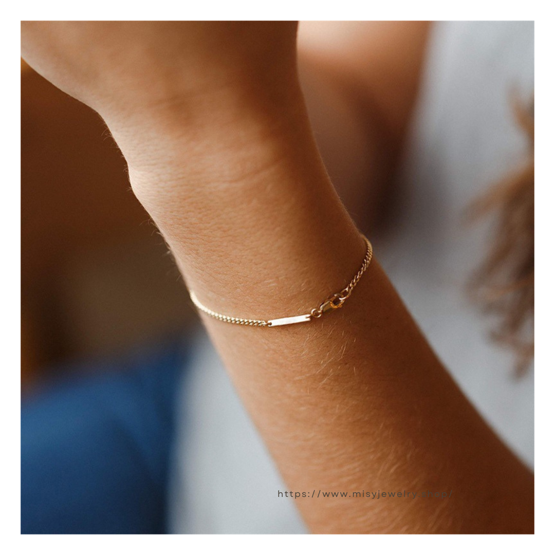 316L Plate Bracelet — ディテール | ブレスレット | サージカルステンレス316L | Misy Jewelry