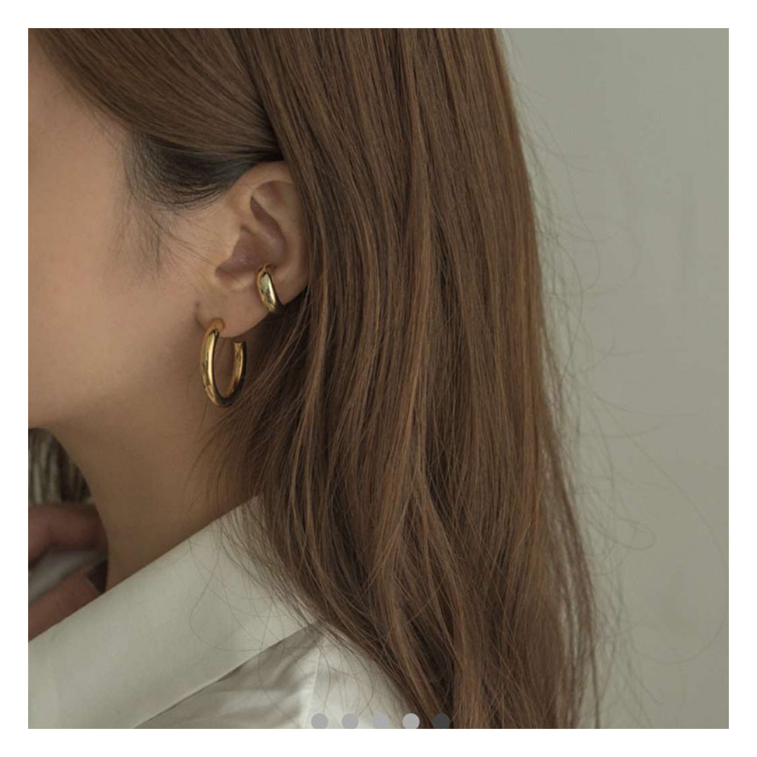 316L French Retro Ear Cuff(Single) — ディテール | リング | サージカルステンレス316L | Misy Jewelry