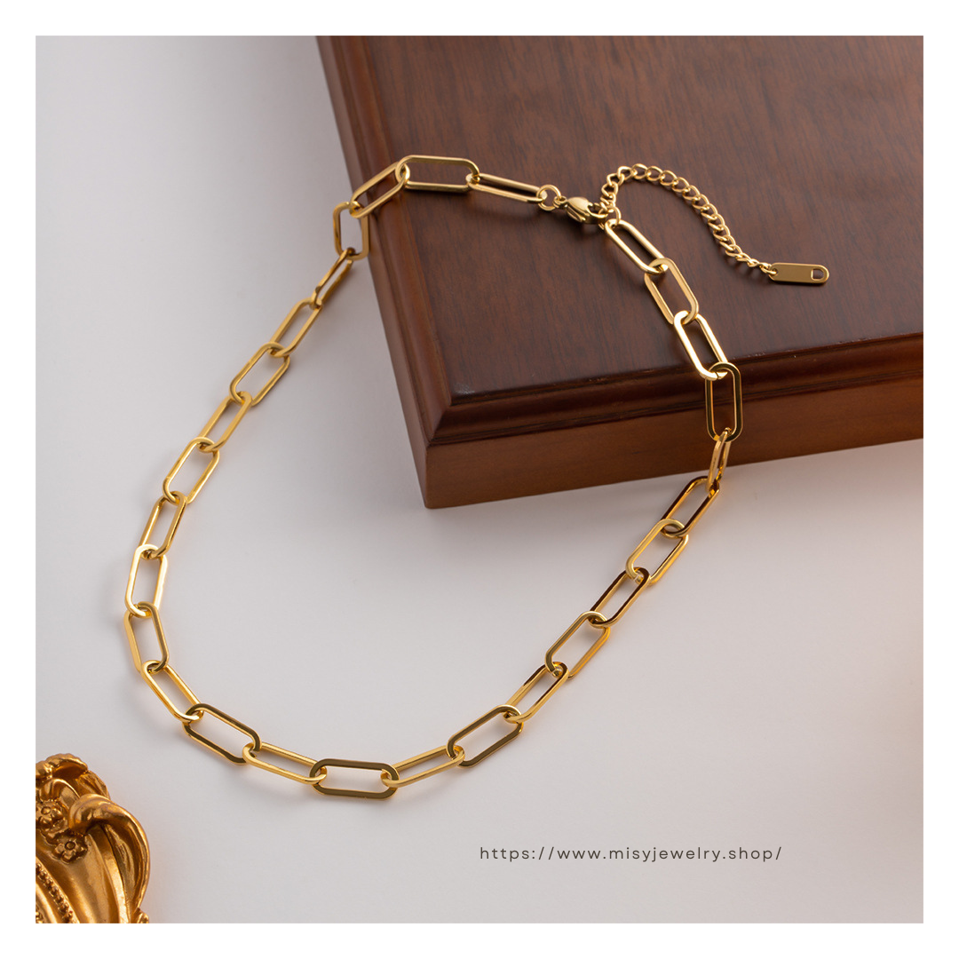 316L Chain Necklace 詳細画像3|Misy Jewelry
