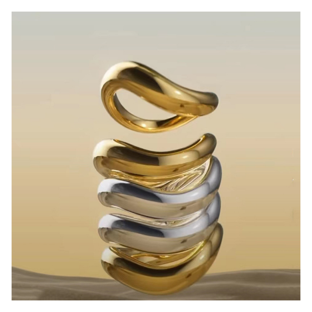 316L Curve Ring — ディテール | リング | サージカルステンレス316L | Misy Jewelry