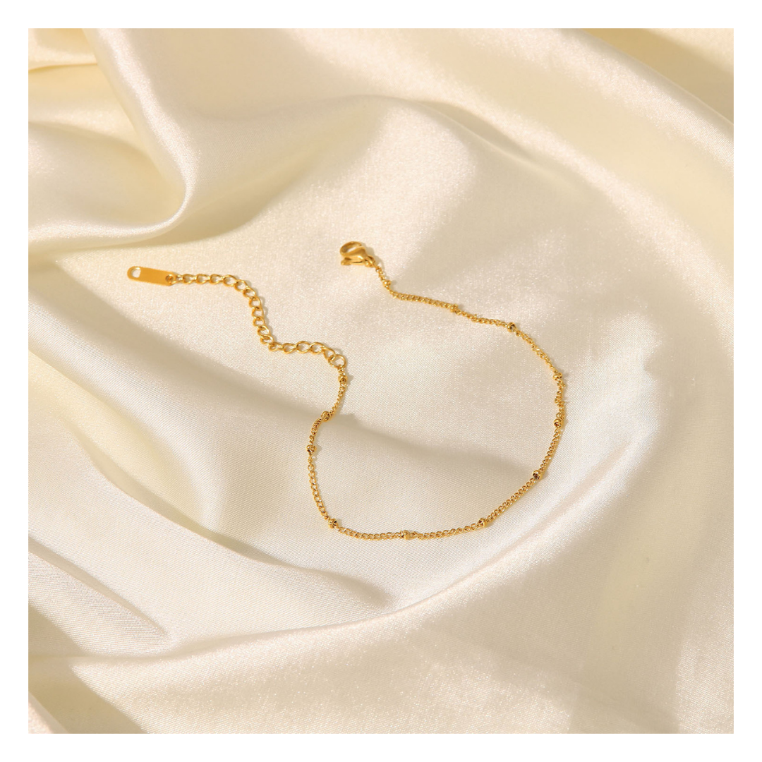 316L Dot Anklet — ディテール | ブレスレット | サージカルステンレス316L | Misy Jewelry