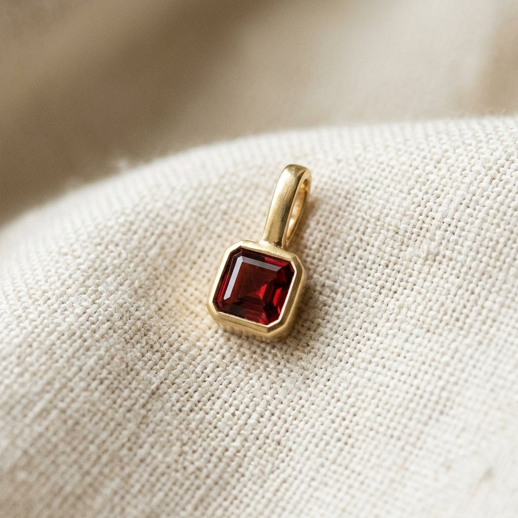 Birthstone Pendant Necklace