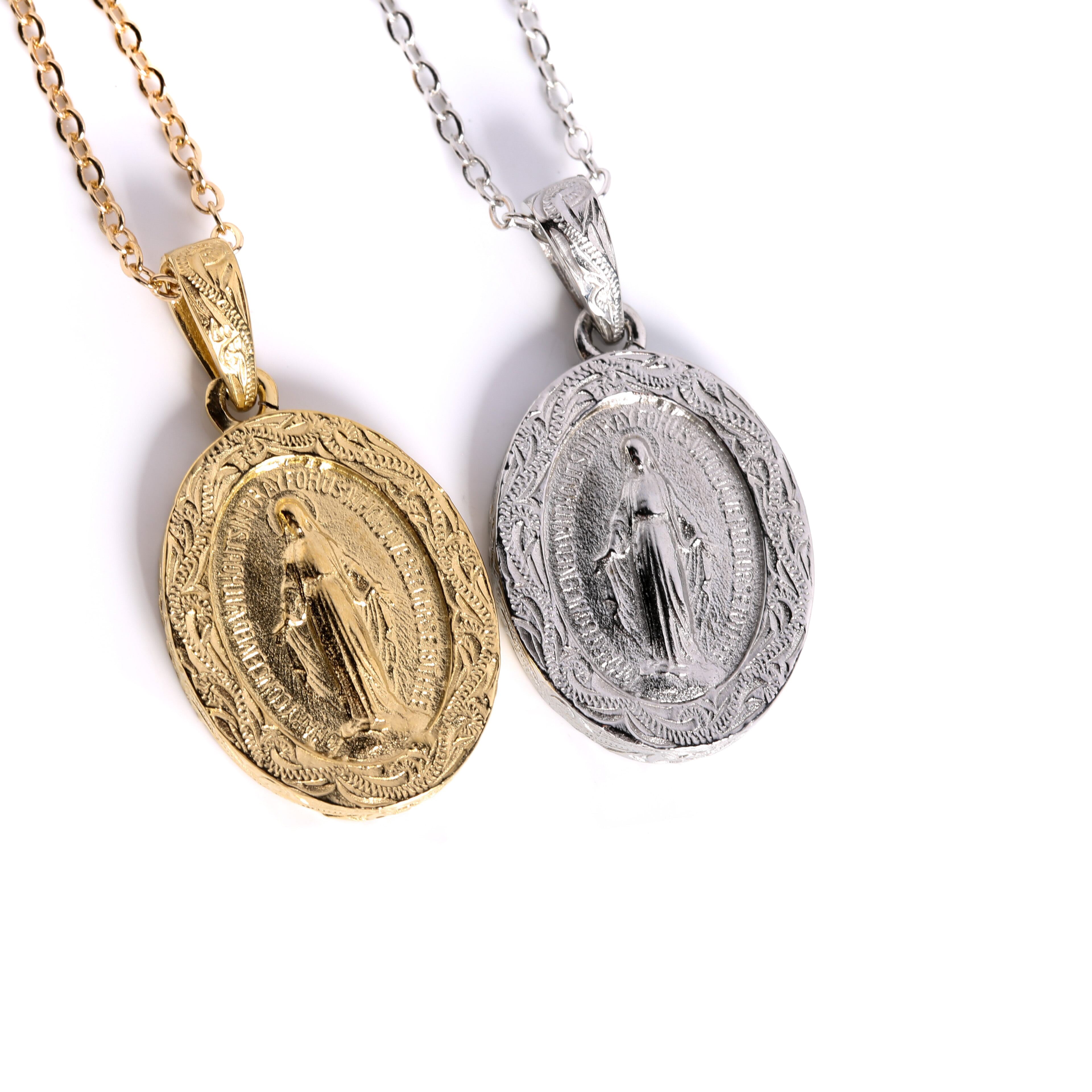 316L Hawaiian Maria Medai Necklace - ネックレス|Misy Jewelry