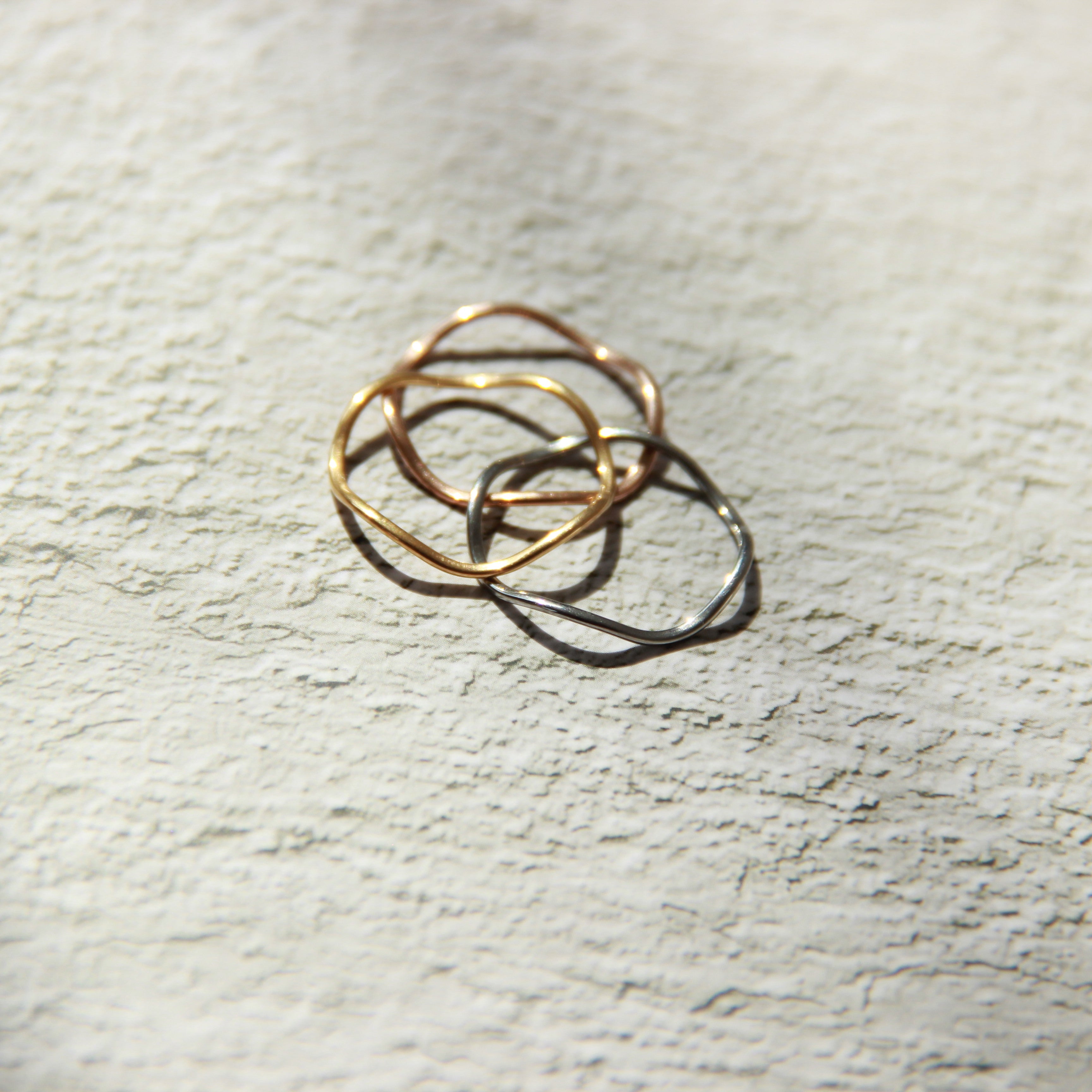 316L wavy ring — ディテール | リング | サージカルステンレス316L | Misy Jewelry