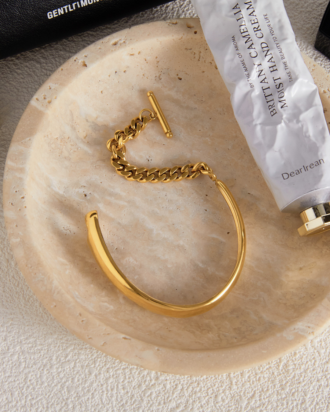 316L T-Bar Curve Chain Bracelet — ディテール | ネックレス | サージカルステンレス316L | Misy Jewelry