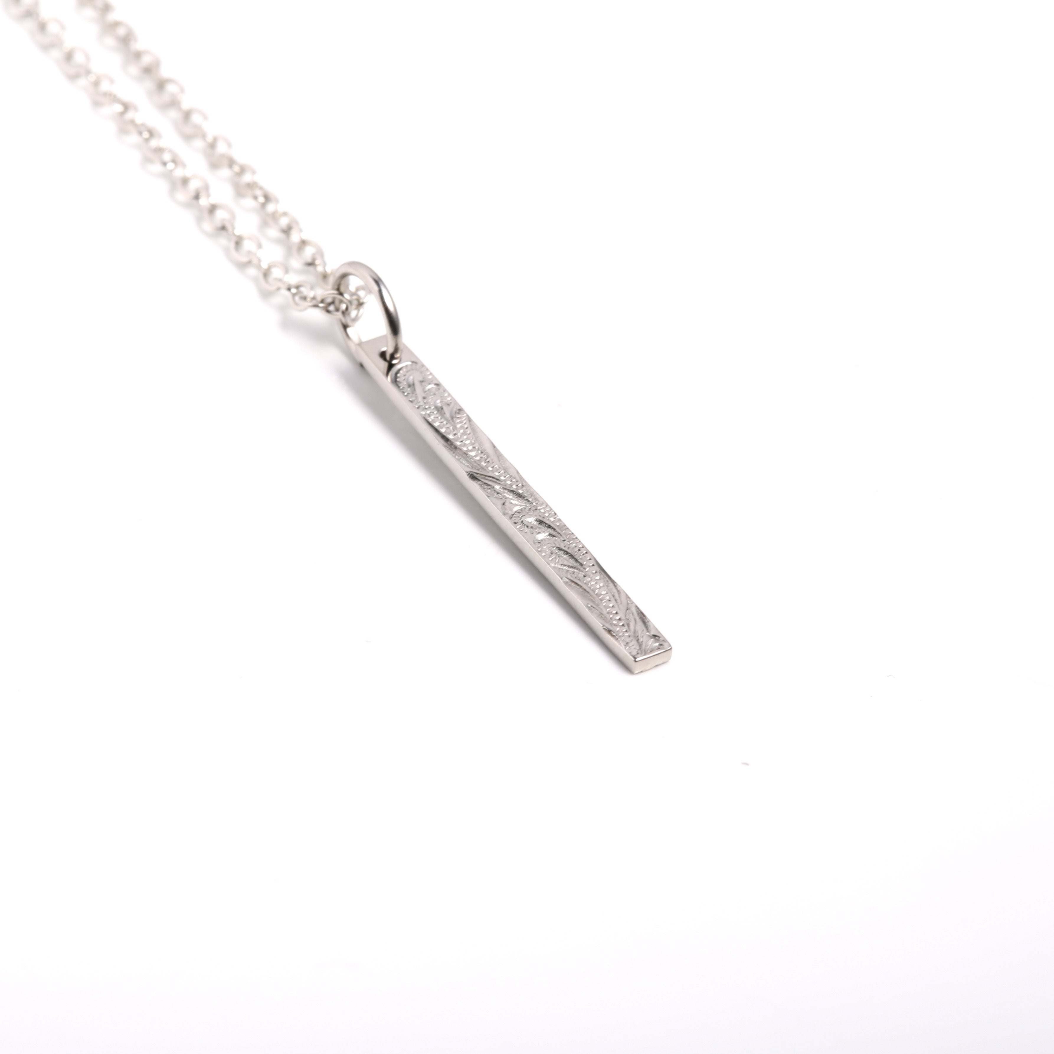 316L Hawaiian Plane Bar Necklace 詳細画像1|Misy Jewelry