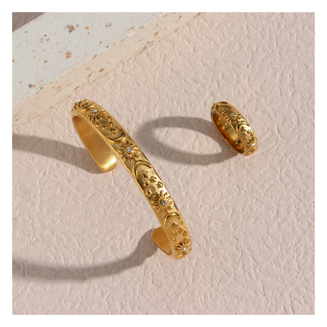 316L Sun Moon Ring — ディテール | リング | サージカルステンレス316L | Misy Jewelry