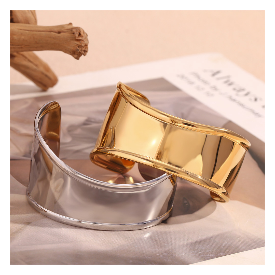 316L Fashionable Bangle 詳細画像1|Misy Jewelry