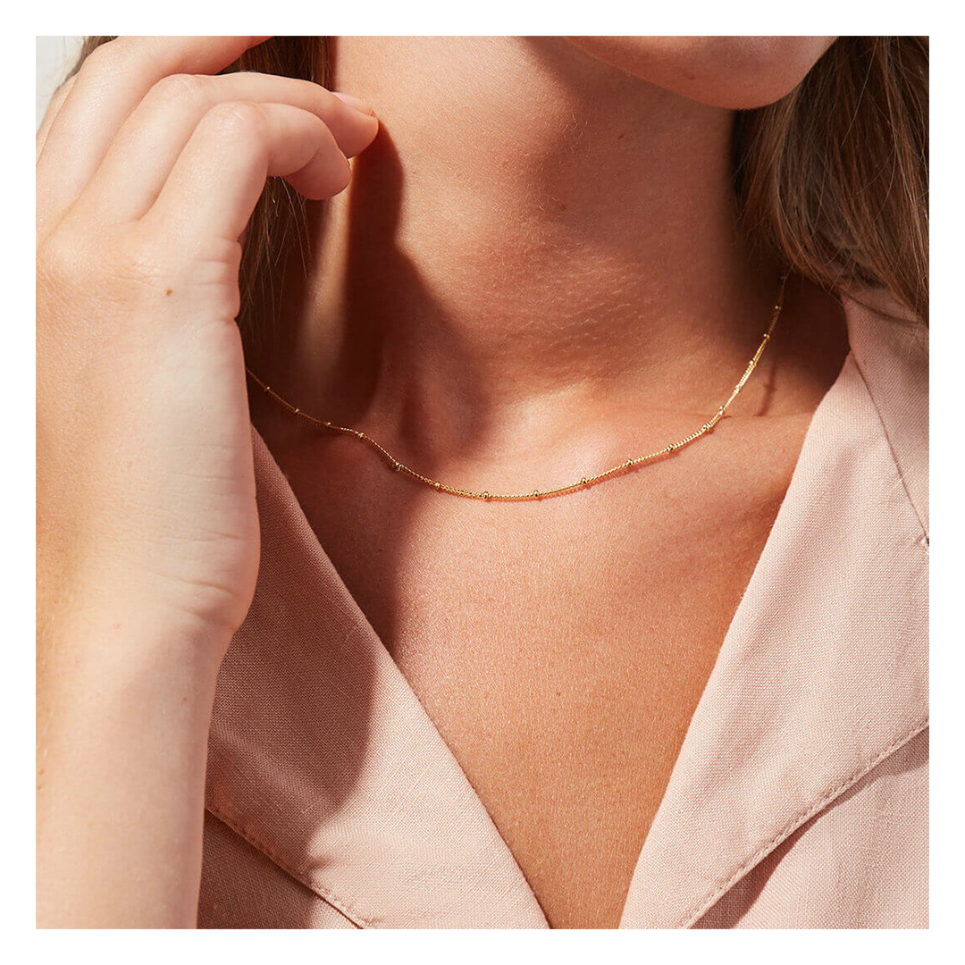 Dot Chain Necklace — ディテール | ネックレス | サージカルステンレス316L | Misy Jewelry