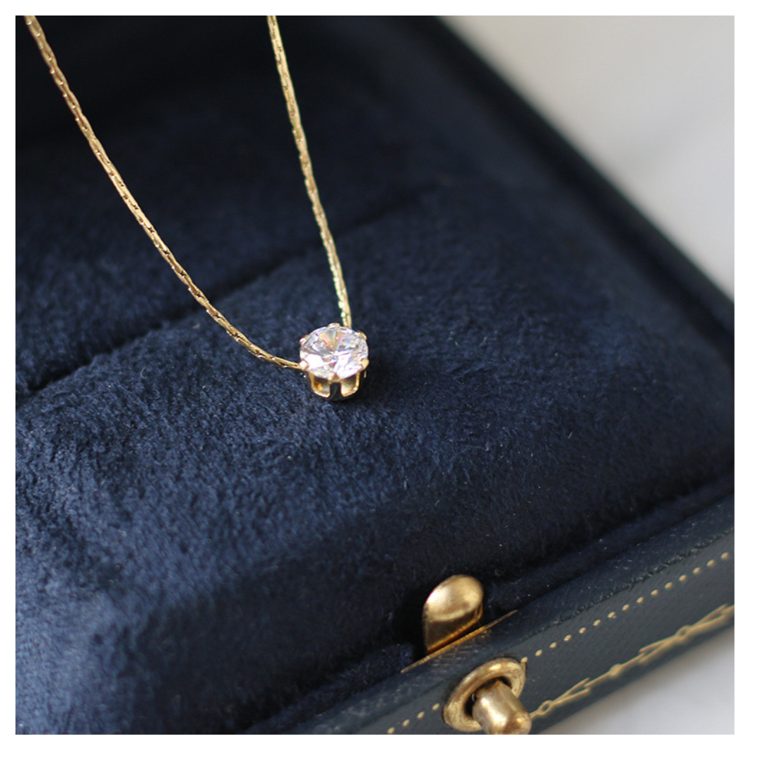 316L Only Zirconia Necklace 詳細画像3|Misy Jewelry