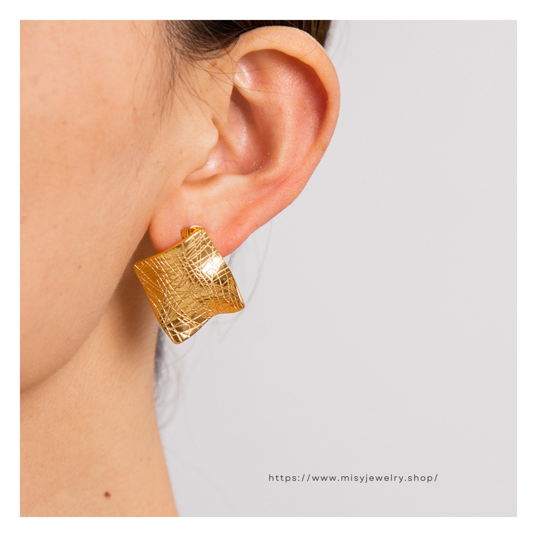 316L Scratch Finish Pierce — ディテール | リング | サージカルステンレス316L | Misy Jewelry