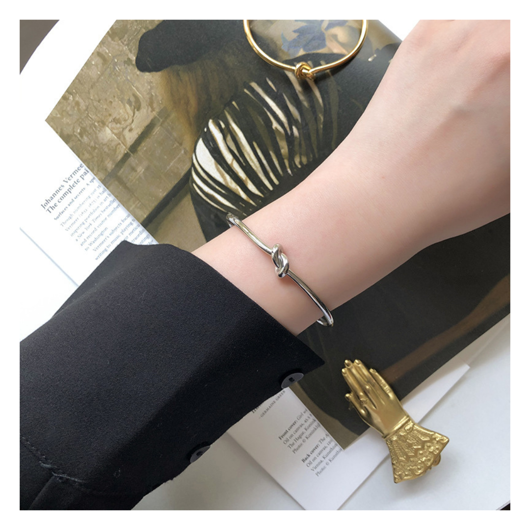 316L Knot Bangle — ディテール | ブレスレット | サージカルステンレス316L | Misy Jewelry