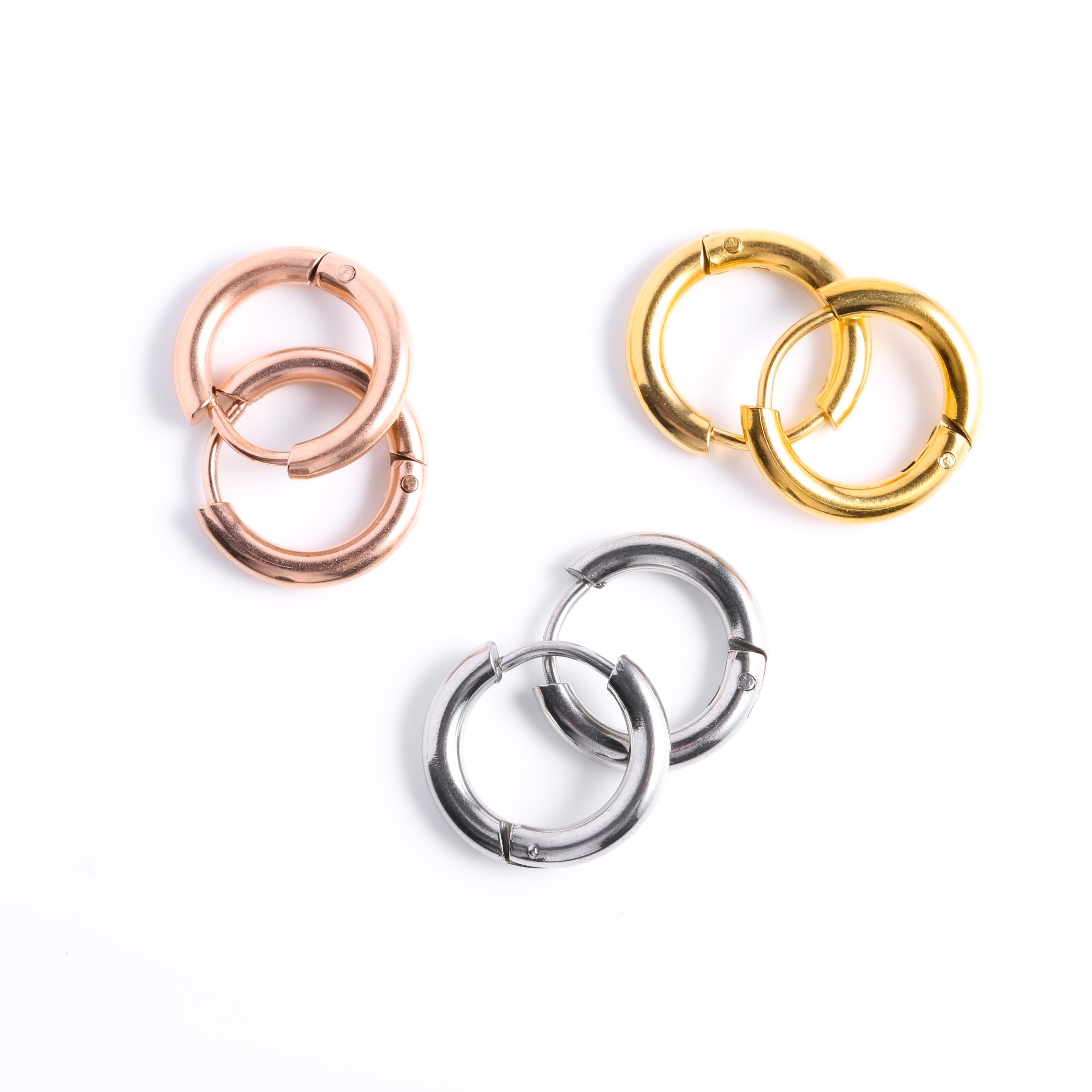 316L Round pierce 2 Set — ディテール | リング | サージカルステンレス316L | Misy Jewelry