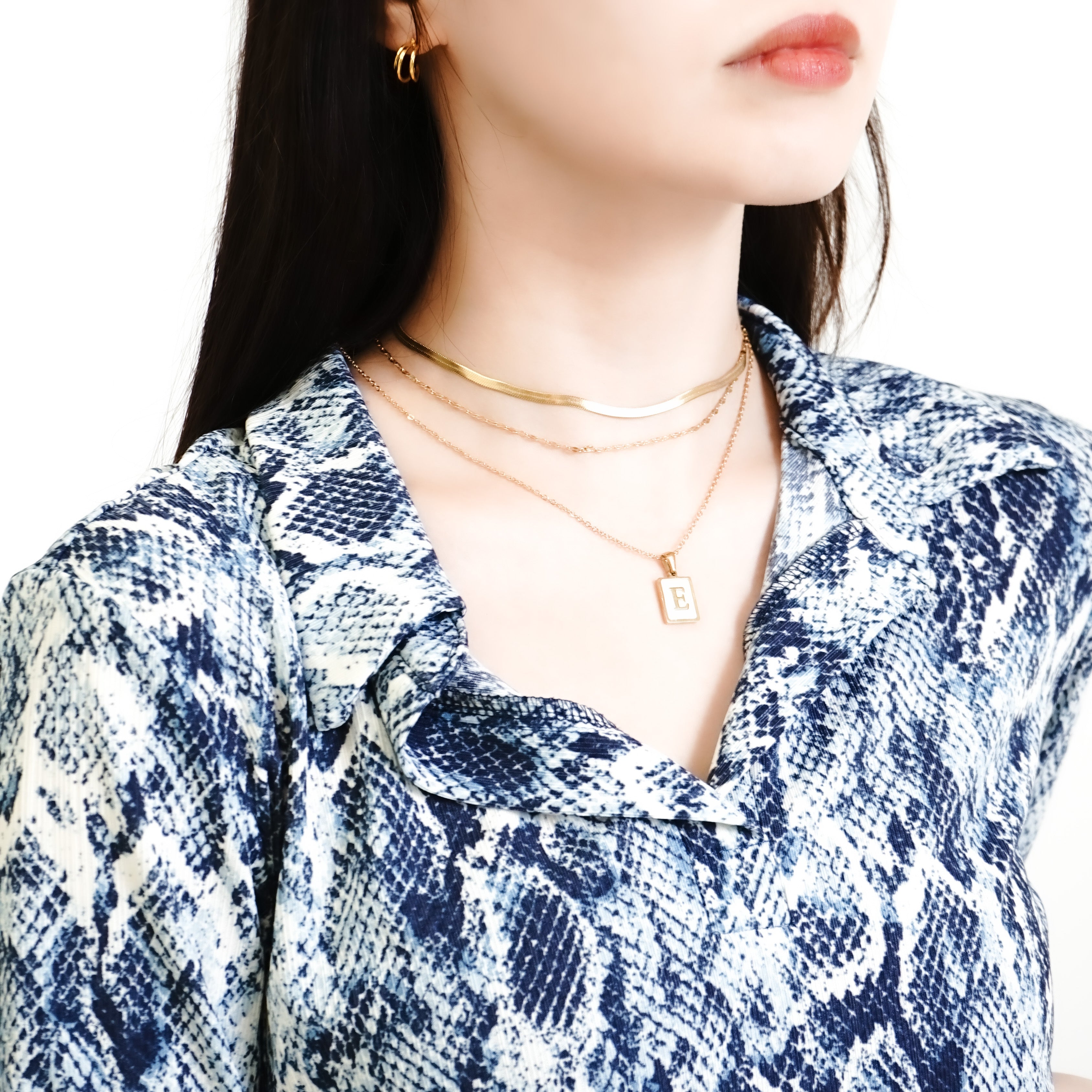316L initial Necklace — ディテール | ネックレス | サージカルステンレス316L | Misy Jewelry