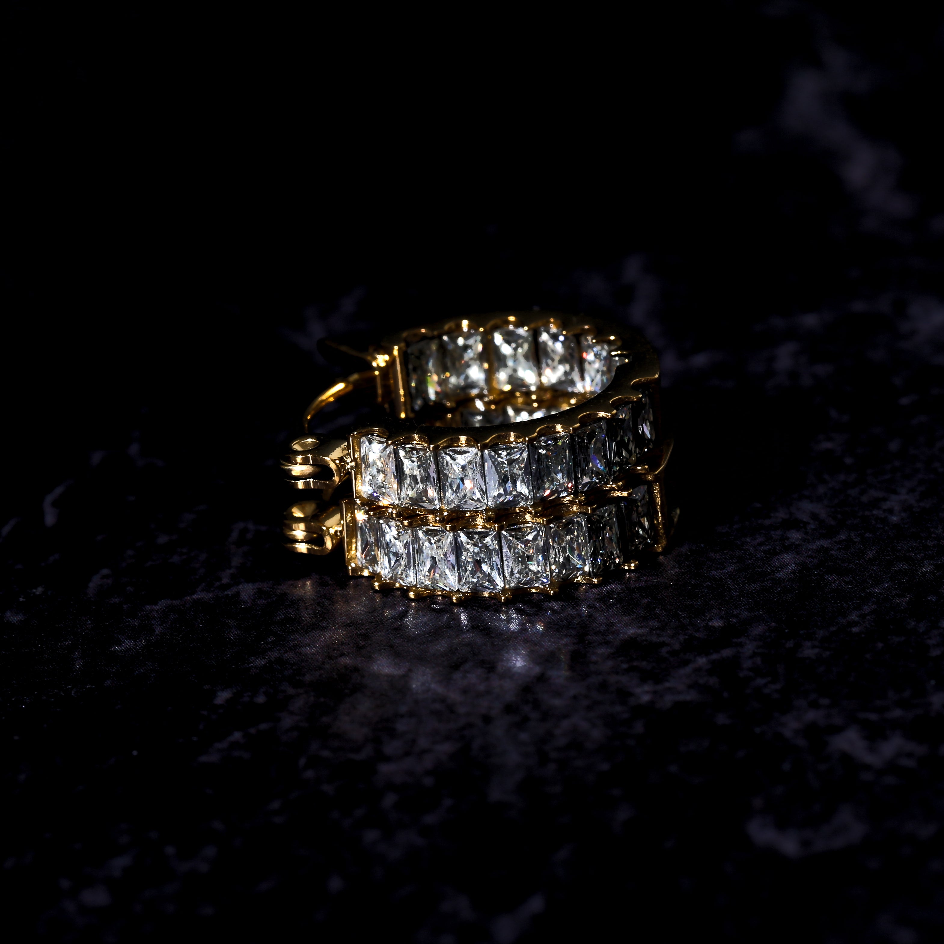 316L Zirconia Round Pierce — ディテール | リング | サージカルステンレス316L | Misy Jewelry
