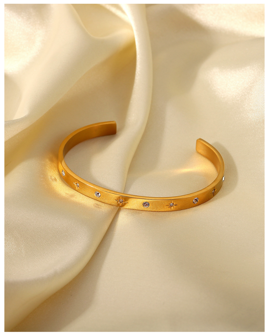 316L Starry Glow Bangle — ディテール | ブレスレット | サージカルステンレス316L | Misy Jewelry
