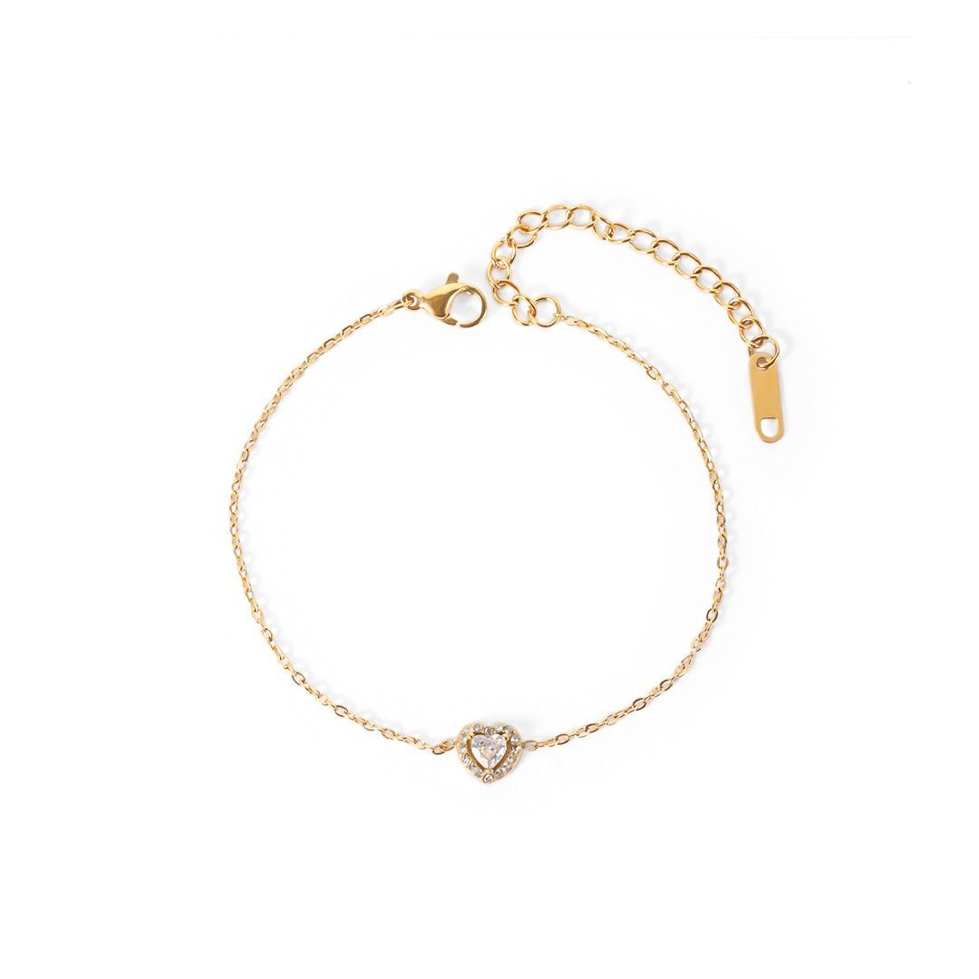 316L Heart Bracelet — ディテール | ブレスレット | サージカルステンレス316L | Misy Jewelry