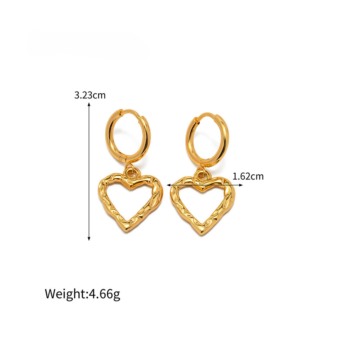 316L Heart Round Pierce — ディテール | リング | サージカルステンレス316L | Misy Jewelry