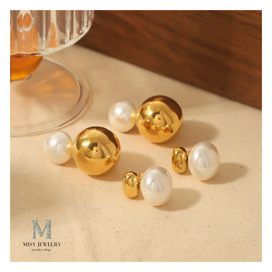 316L G-Perl Pierce 2 詳細画像1|Misy Jewelry