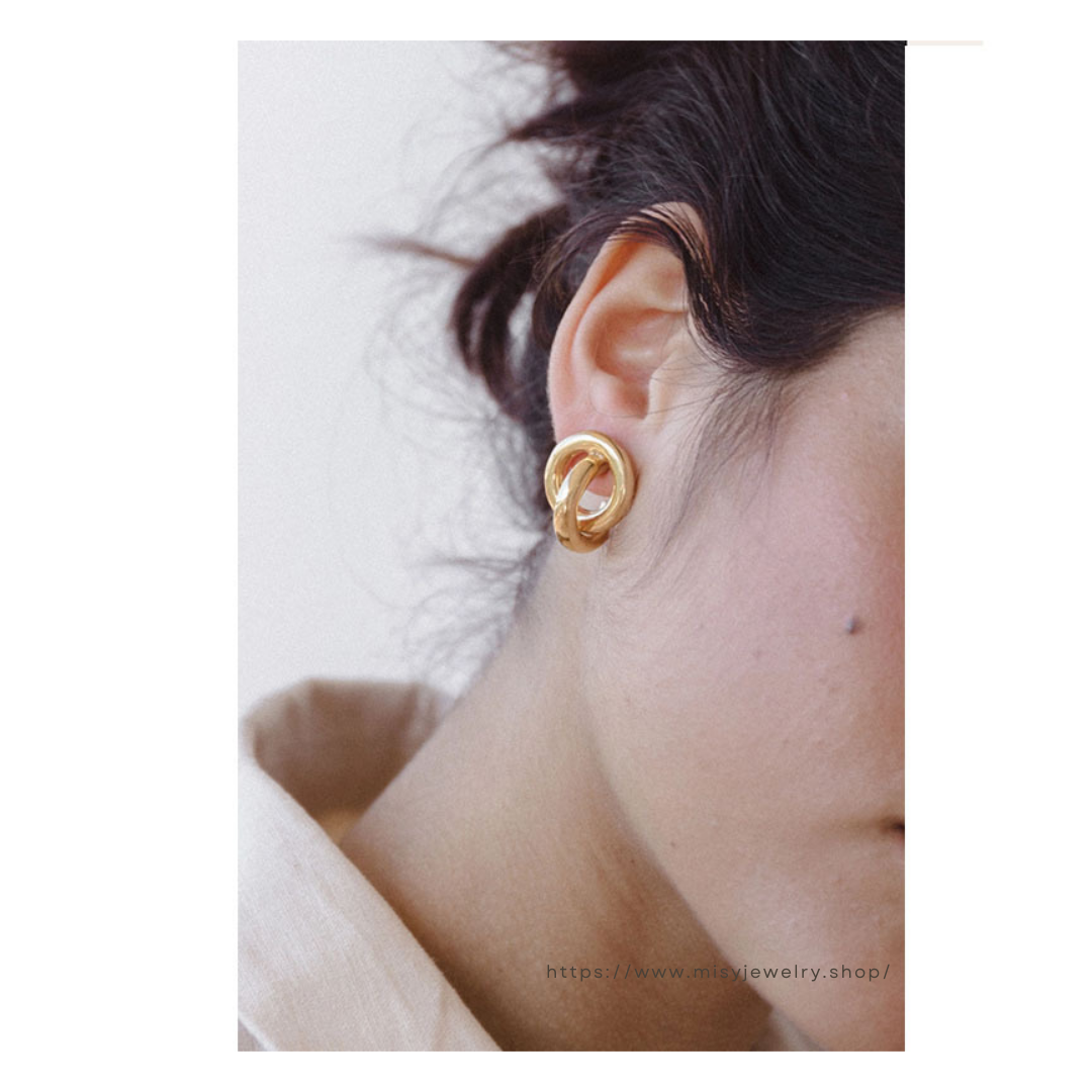 316L Double Circle Pierce — ディテール | リング | サージカルステンレス316L | Misy Jewelry