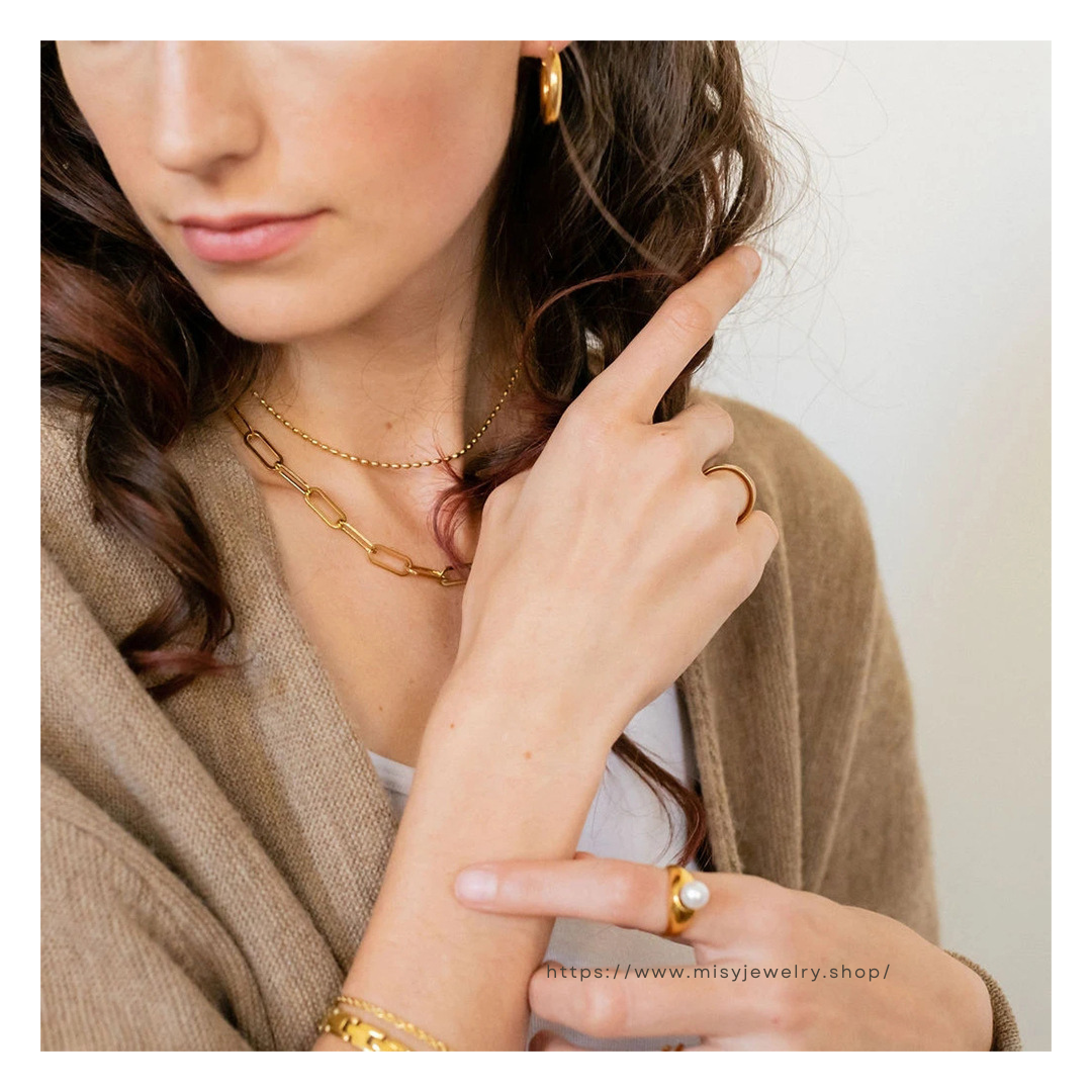 316L Chain Necklace 詳細画像1|Misy Jewelry