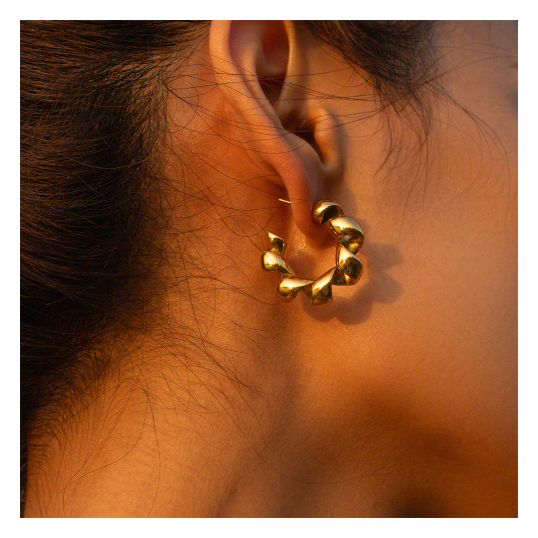 316L Spiral Pierce — ディテール | リング | サージカルステンレス316L | Misy Jewelry