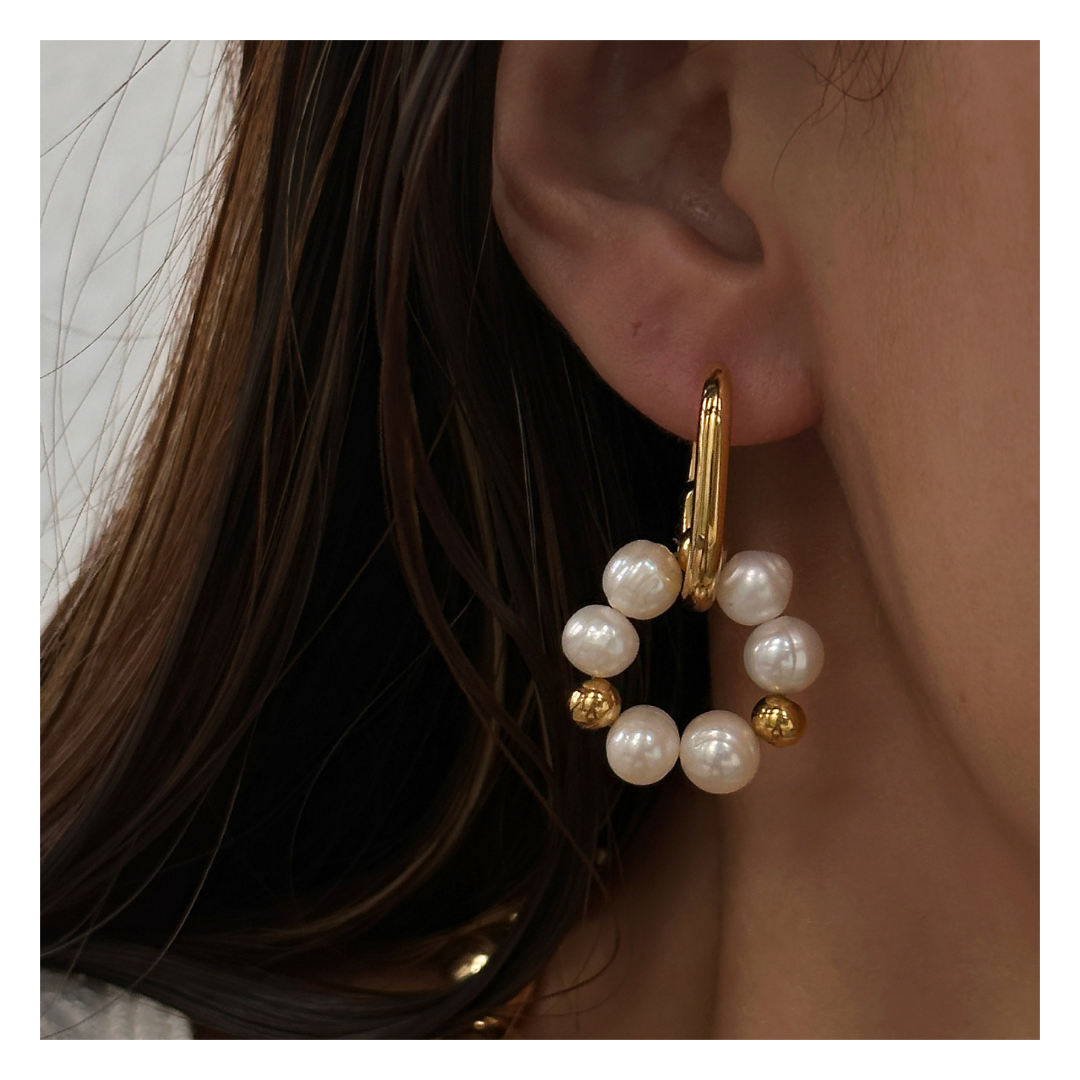 316L Circle Perl Pierce — ディテール | リング | サージカルステンレス316L | Misy Jewelry