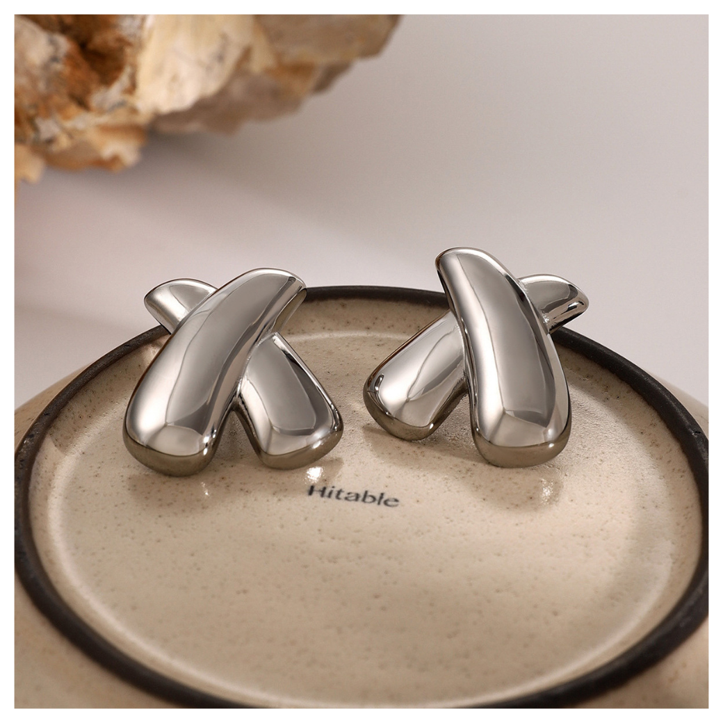316L Smooth Cross Pierce — ディテール | リング | サージカルステンレス316L | Misy Jewelry