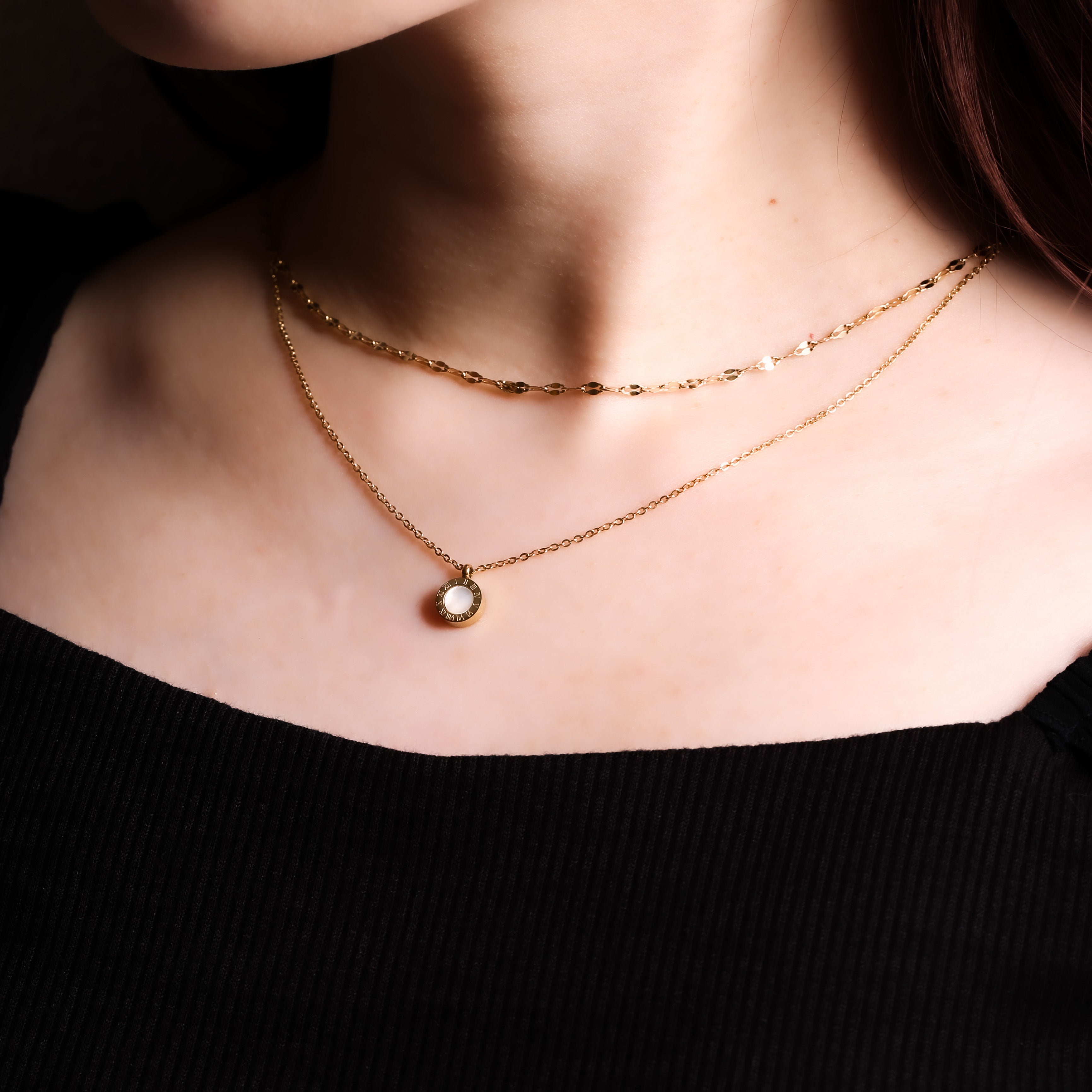 316L Roman coin necklace — ディテール | ネックレス | サージカルステンレス316L | Misy Jewelry