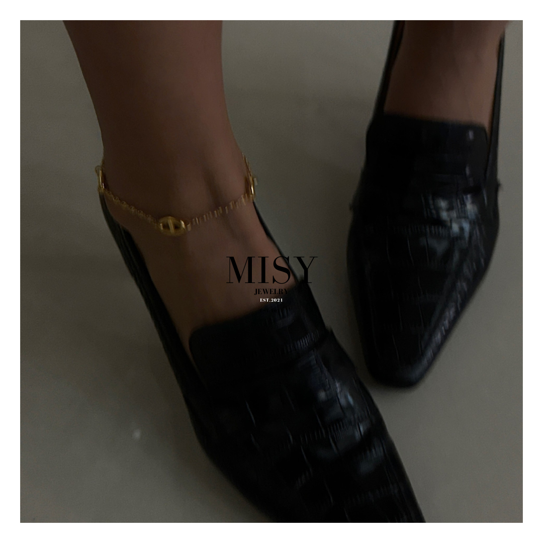 316L Anchor Anklet 詳細画像3|Misy Jewelry