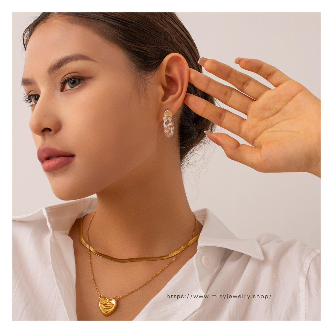 316L Clear Pierce — ディテール | リング | サージカルステンレス316L | Misy Jewelry