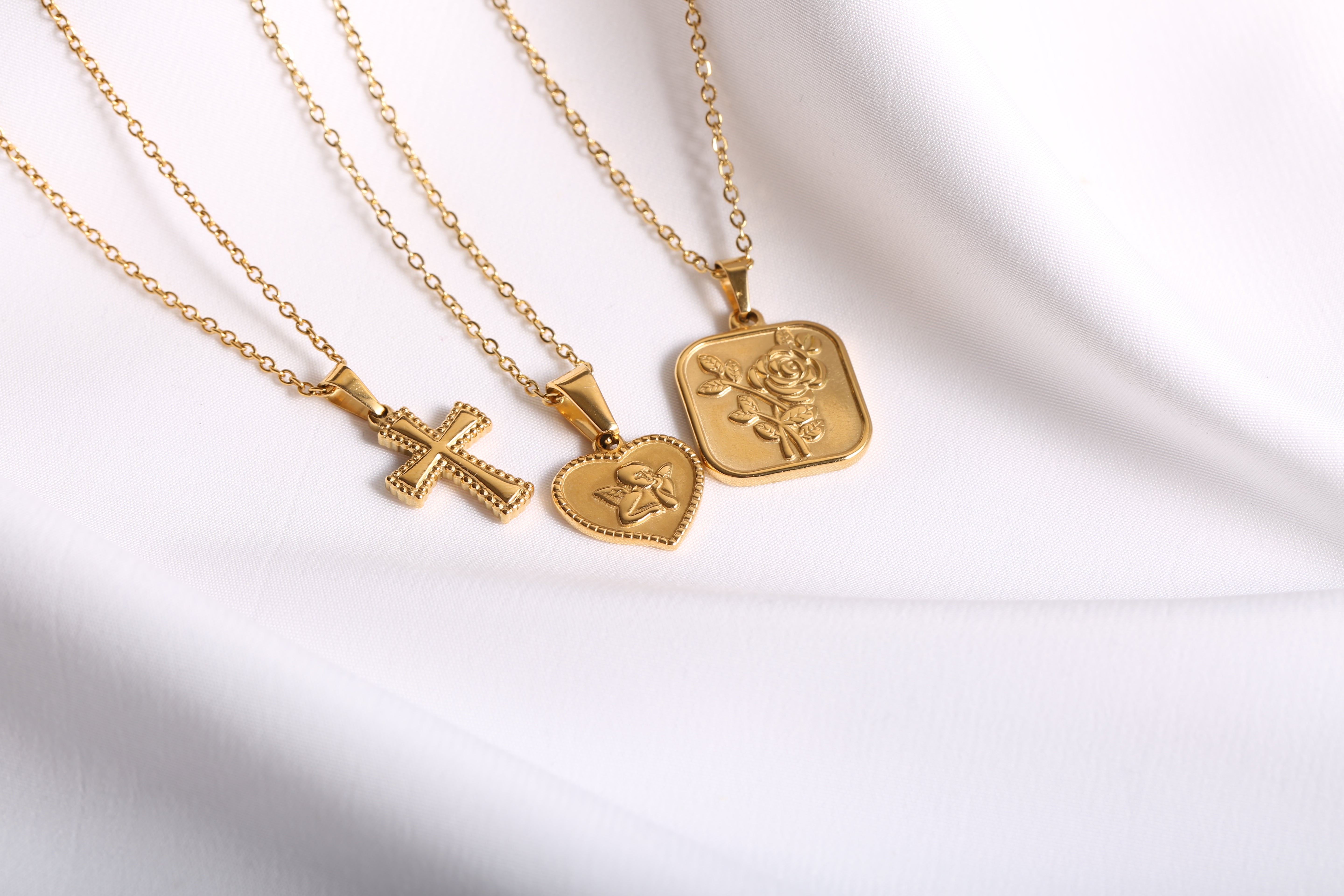 316L Cross necklace 詳細画像7|Misy Jewelry