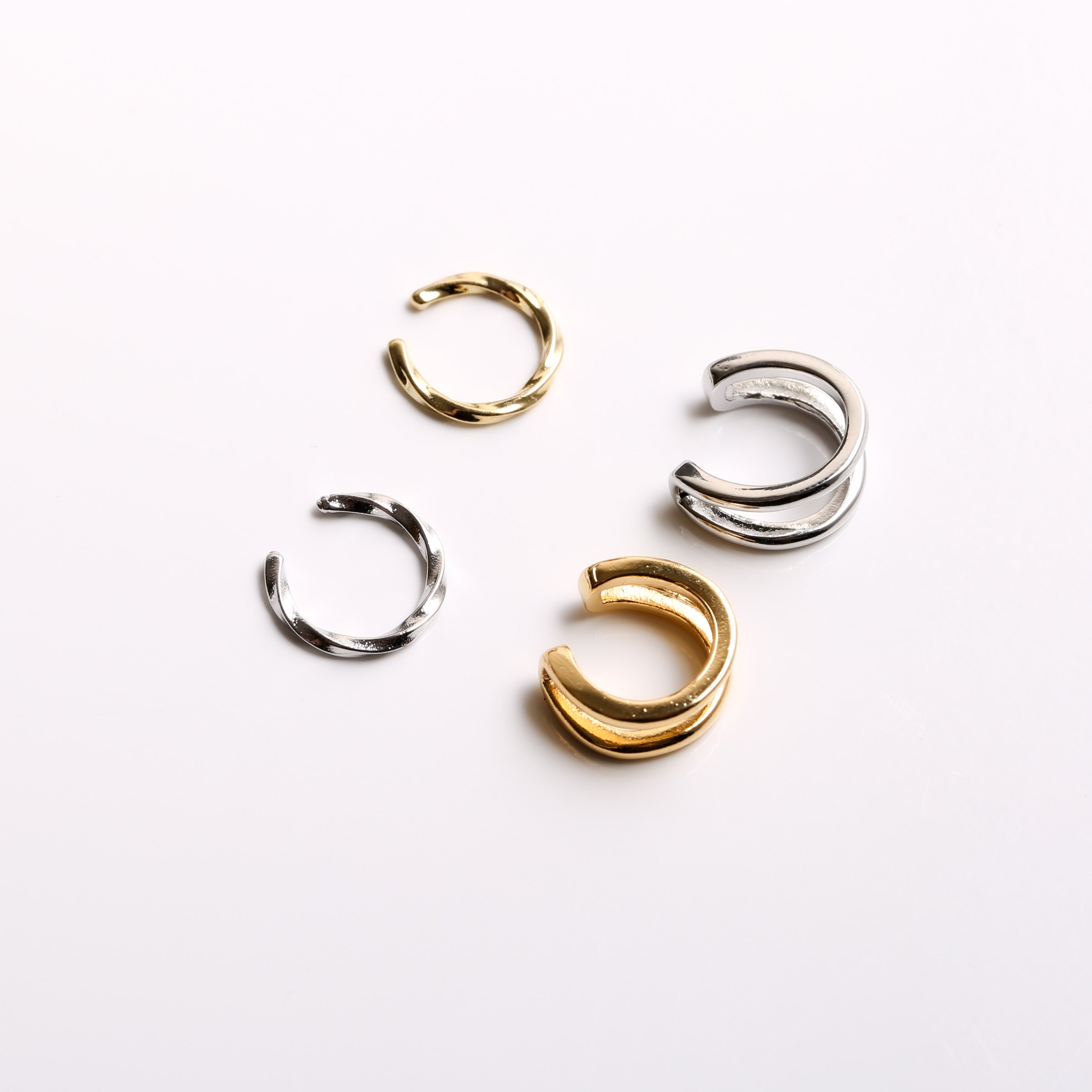 s925 twist ear cuff (Single) — ディテール | リング | サージカルステンレス316L | Misy Jewelry