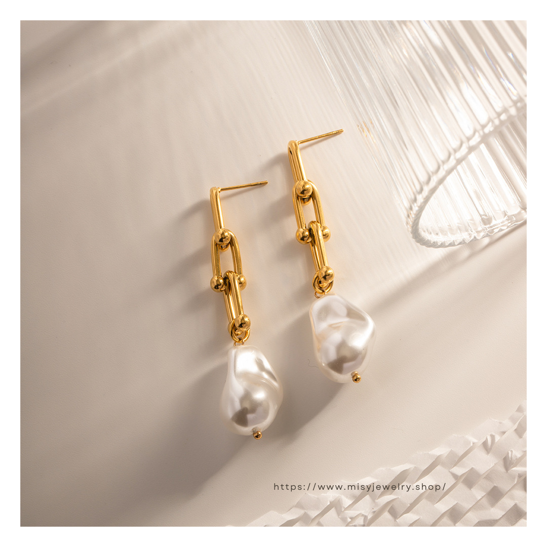 316L U-Perl Pierce 詳細画像1|Misy Jewelry