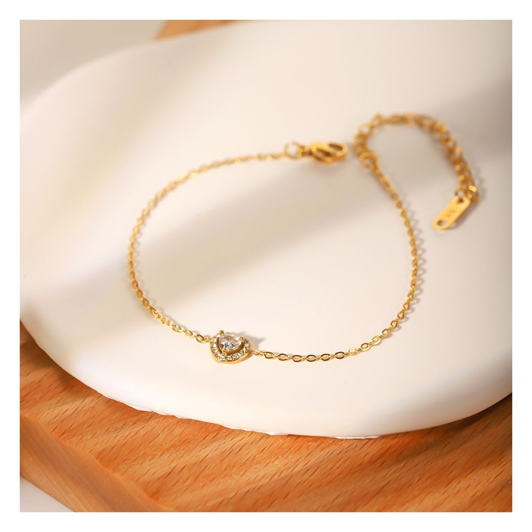 316L Heart Bracelet — ディテール | ブレスレット | サージカルステンレス316L | Misy Jewelry