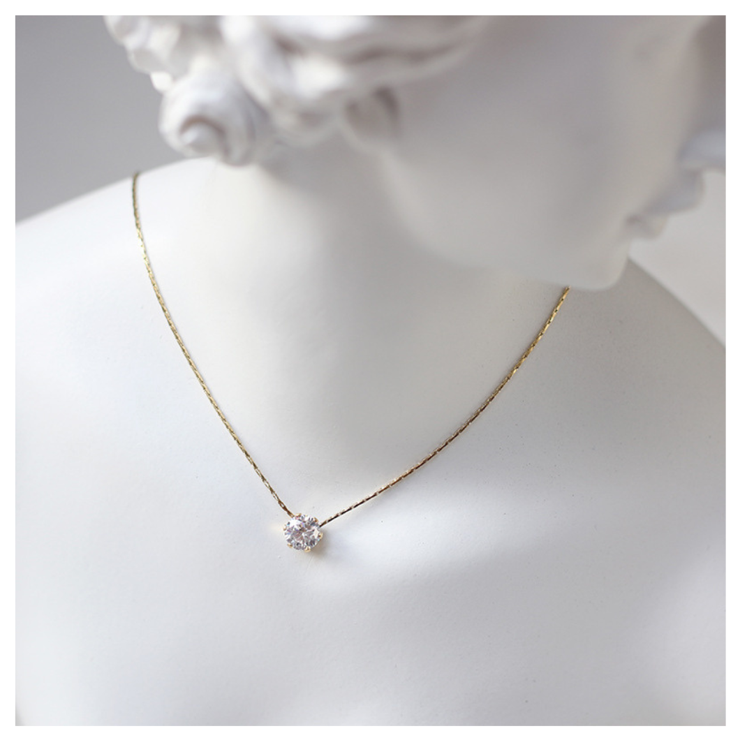 316L Only Zirconia Necklace 詳細画像6|Misy Jewelry