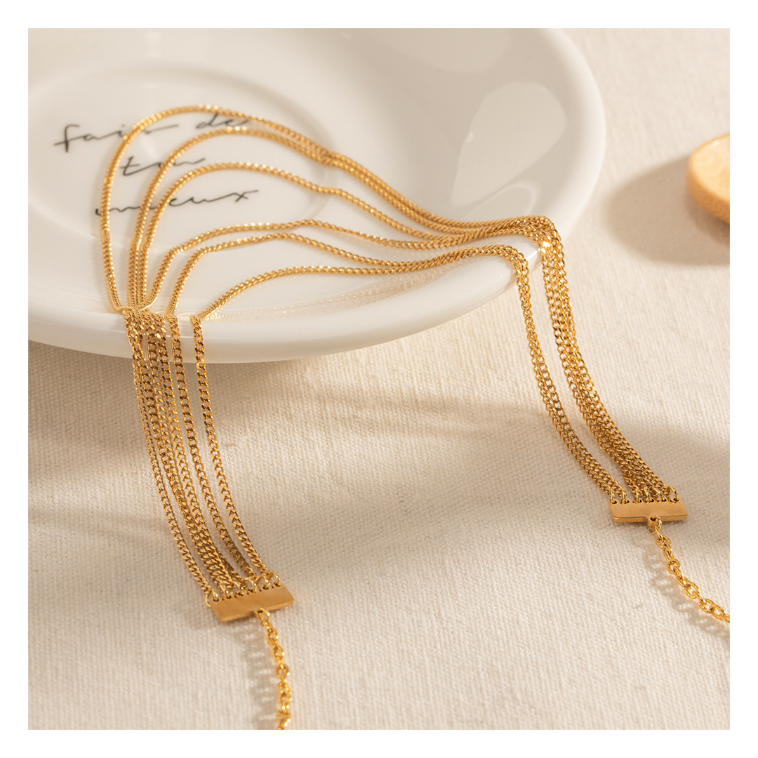 316L 6 Linked Necklace 詳細画像5|Misy Jewelry