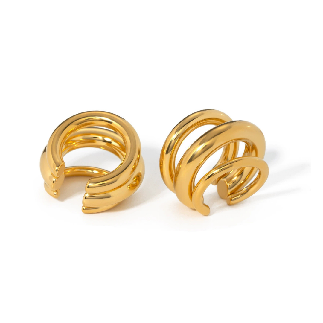 Spiral Luxe Ear Cuffs(片耳) 詳細画像3|Misy Jewelry